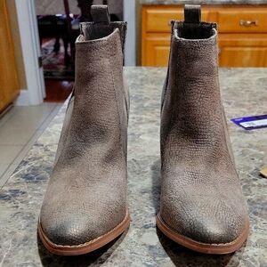 Not Rated Size 10 Shea Grey Stylish Women's Ankle Boots Brand New Without Tags